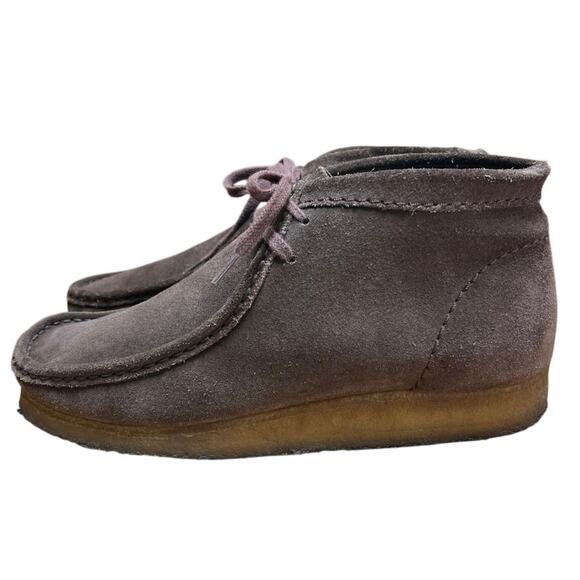 Clarks Original Men’s Brown Suede Wallabee Desert Chukka Boots Size 10 1/2 Flaws - Picture 1 of 10